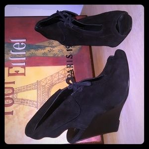 Aldo ankle suede bootie